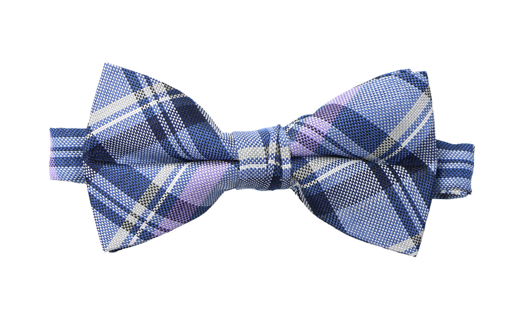 Men's Tartan Plaid Woven Bow Tie