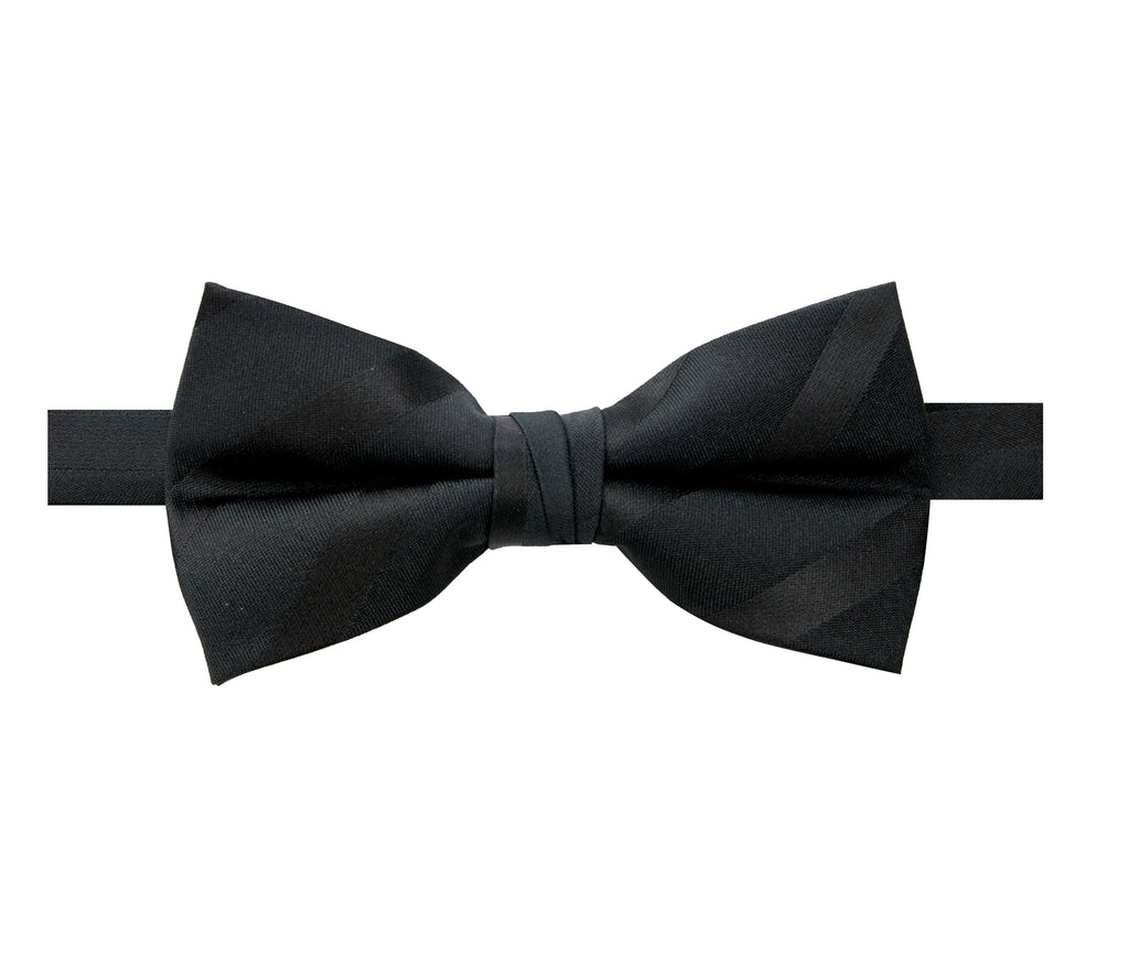 Men's Elegant Stripes Woven Bow Tie