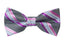 Men's Fuchsia Patterned Bow Tie (Color 17)