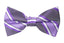 Men's Purple Patterned Bow Tie (Color 28)
