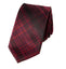 men's red dotted patterned necktie tie