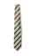 men's lime green orange patterned necktie tie