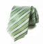 men's pastel green patterned necktie tie
