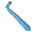 men's turquoise blue green patterned necktie tie