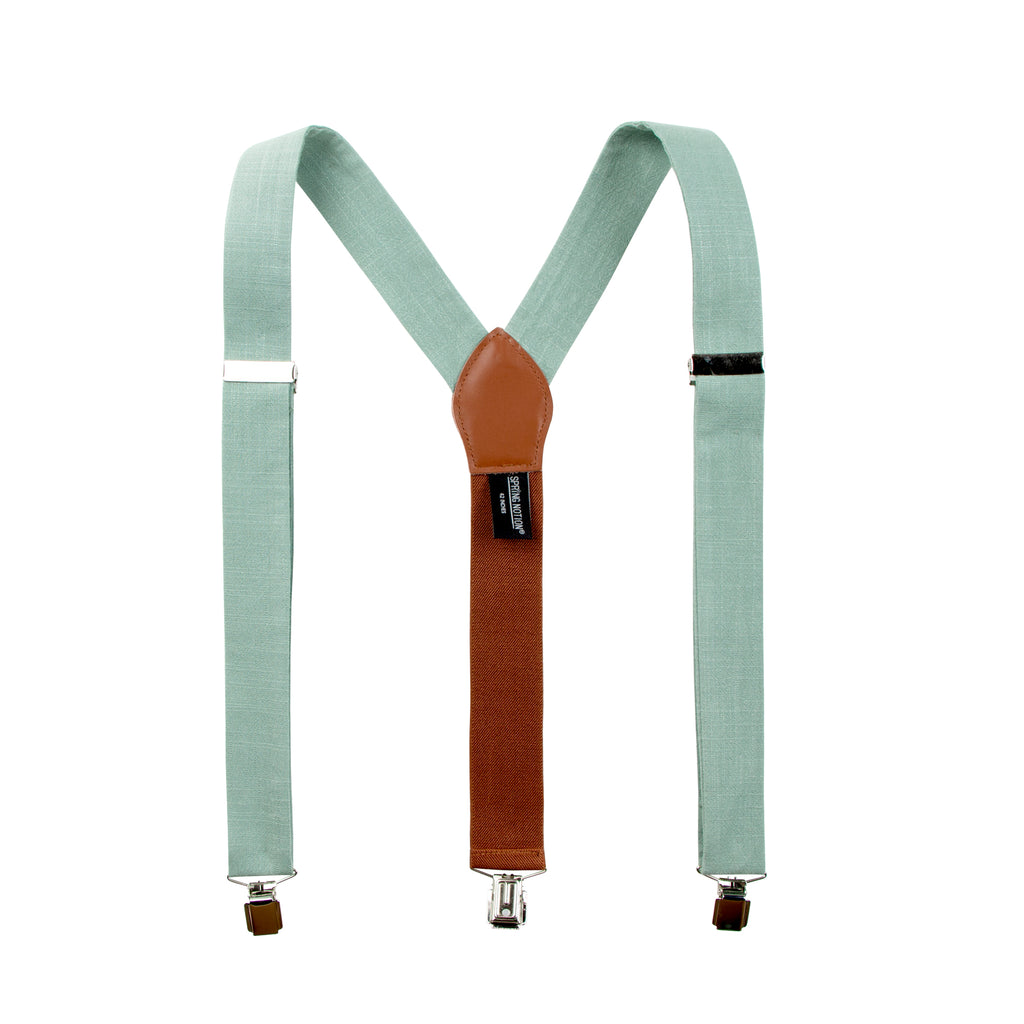 Men's Linen Blend Suspenders