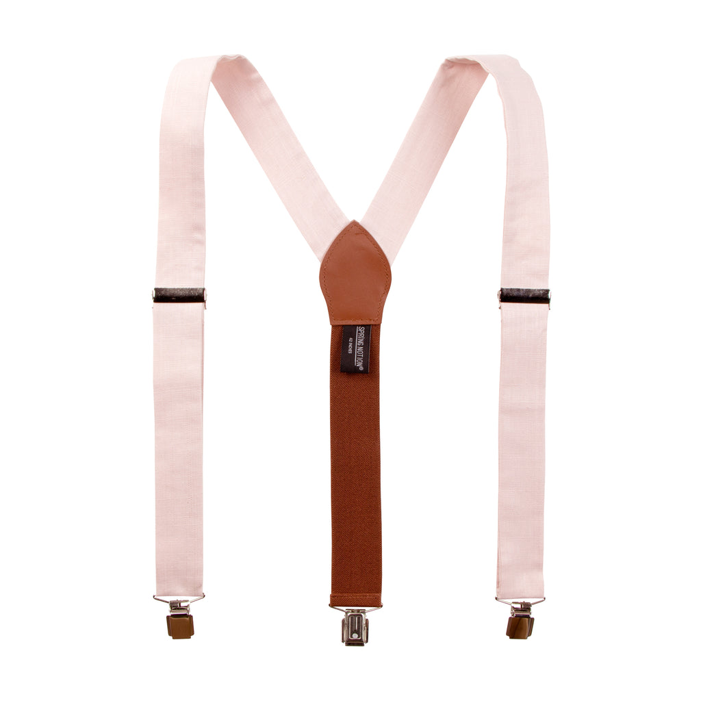 Men's Linen Blend Suspenders