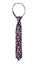 Boys' Lilac Cotton Blend Dress Shirt and Skinny Floral Cotton Necktie (Color F20)