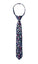 Boys' White Cotton Blend Dress Shirt and Skinny Floral Necktie (Color F23)