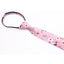 Boys' Cotton Floral Skinny Zipper Tie, Light Pink (Color F29)