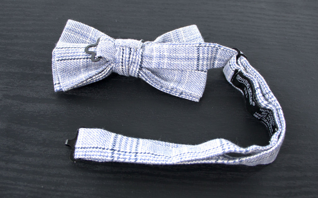 Boys' Glen Plaid Cotton Bow Tie