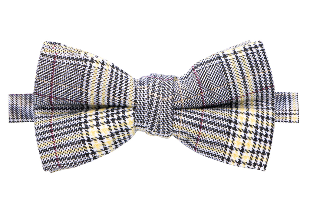 Boys' Glen Plaid Cotton Bow Tie
