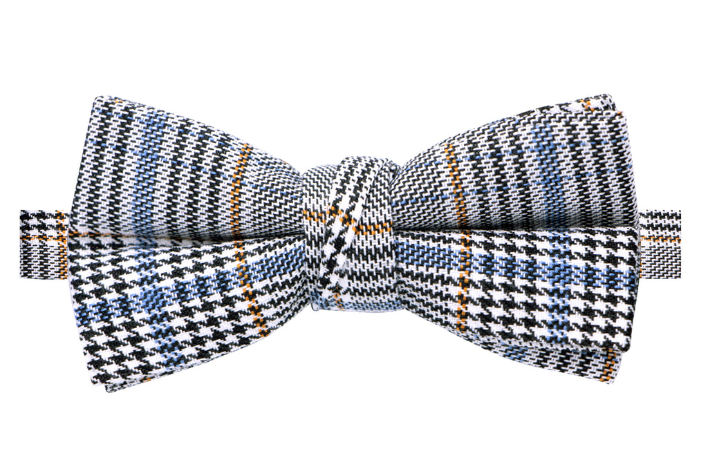 Boys' Glen Plaid Cotton Bow Tie