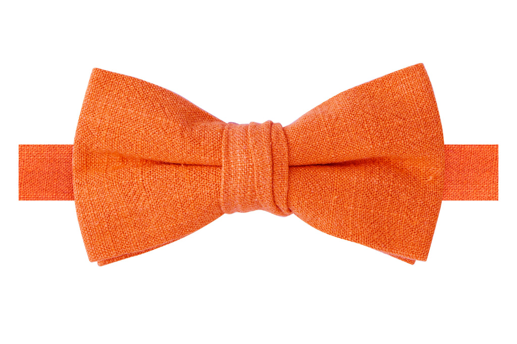 Boys' Linen Blend Bow Tie