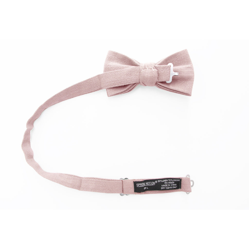 Boys' Linen Blend Bow Tie