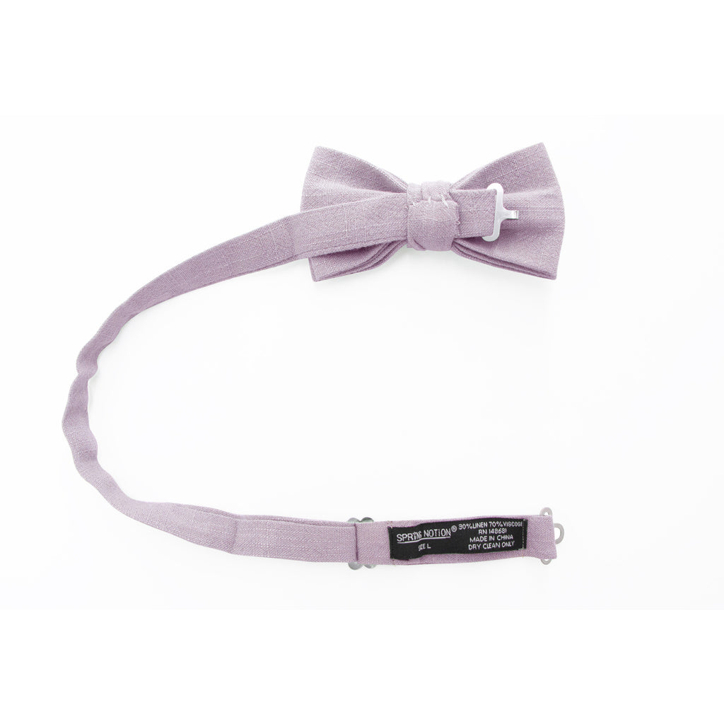 Boys' Linen Blend Bow Tie