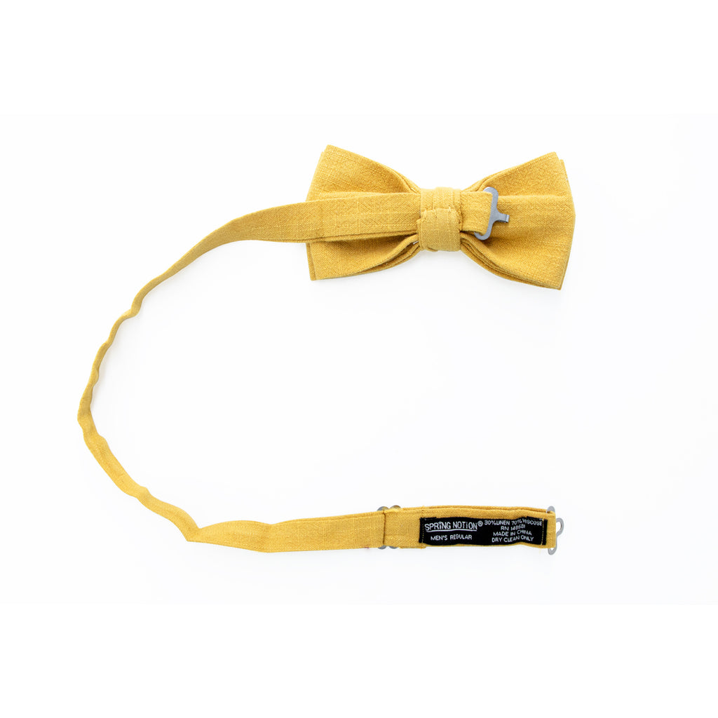 Boys' Linen Blend Bow Tie