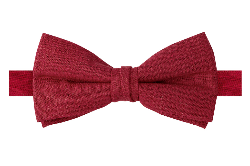Boys' Linen Blend Bow Tie