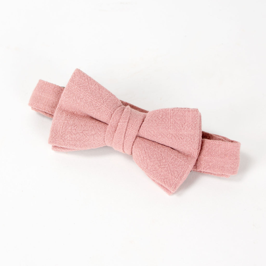 Boys' Linen Blend Bow Tie