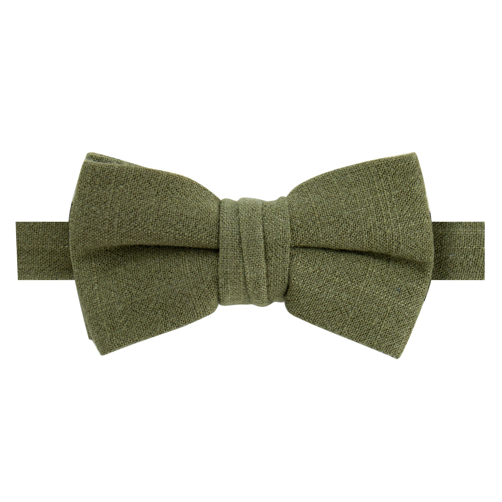 Boys' Linen Blend Bow Tie