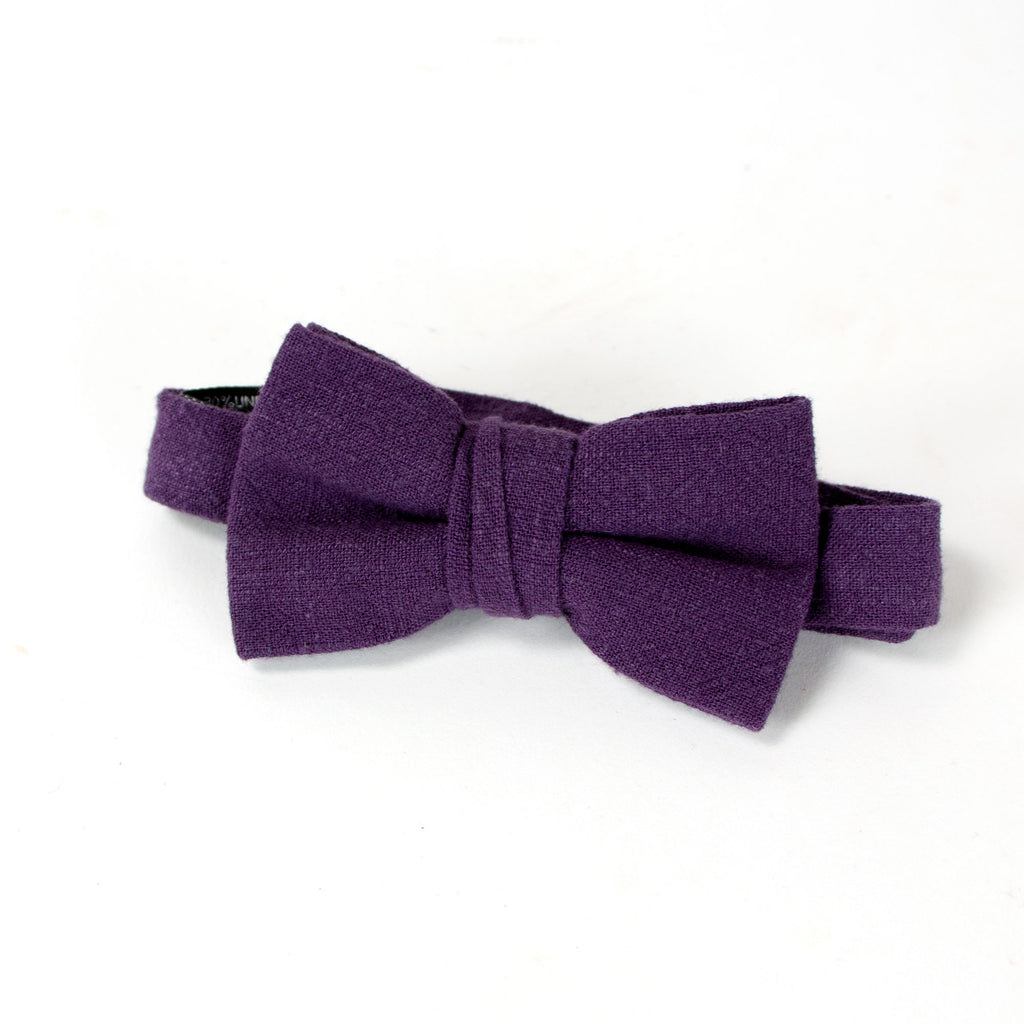 Boys' Linen Blend Bow Tie