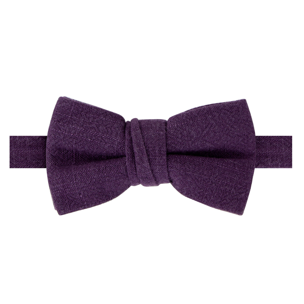 Boys' Linen Blend Bow Tie