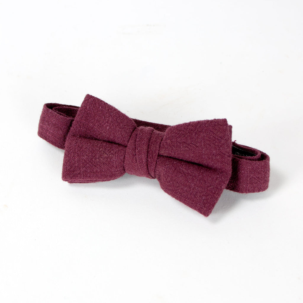 Boys' Linen Blend Bow Tie