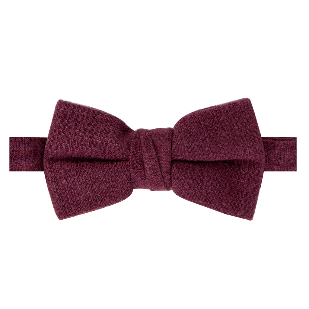 Boys' Linen Blend Bow Tie