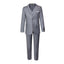 Boys' Gray 3-Piece Slim Fit Suit Set