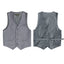 Boys' Gray 3-Piece Slim Fit Suit Set