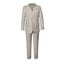 Boys' Tan 3-Piece Slim Fit Suit Set