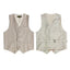 Boys' Tan 3-Piece Slim Fit Suit Set