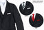 Boys' Burgundy 3-Piece Slim Fit Suit Set