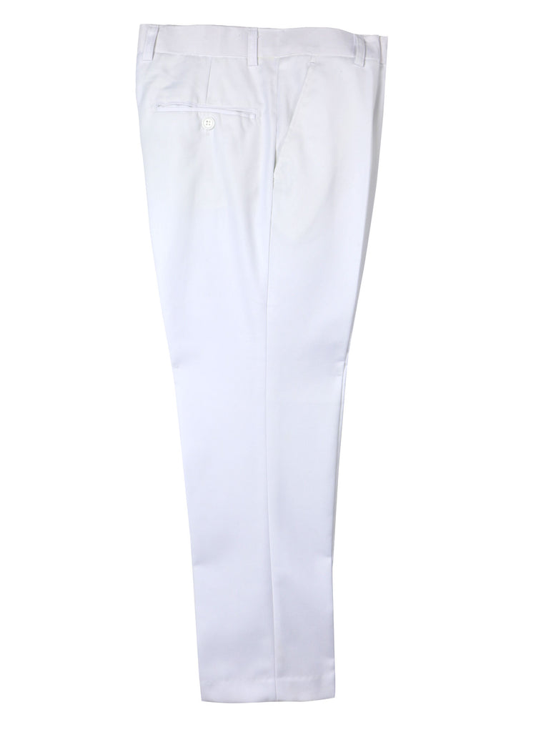 Boys' White 2-Piece Vest Set