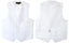Boys' White 2-Piece Vest Set