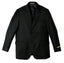 Boys' Black Three Piece Two-Button Suit Set