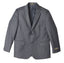 Boys' Charcoal Three Piece Two-Button Suit Set