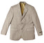 Boys' Tan-B Three Piece Two-Button Suit Set