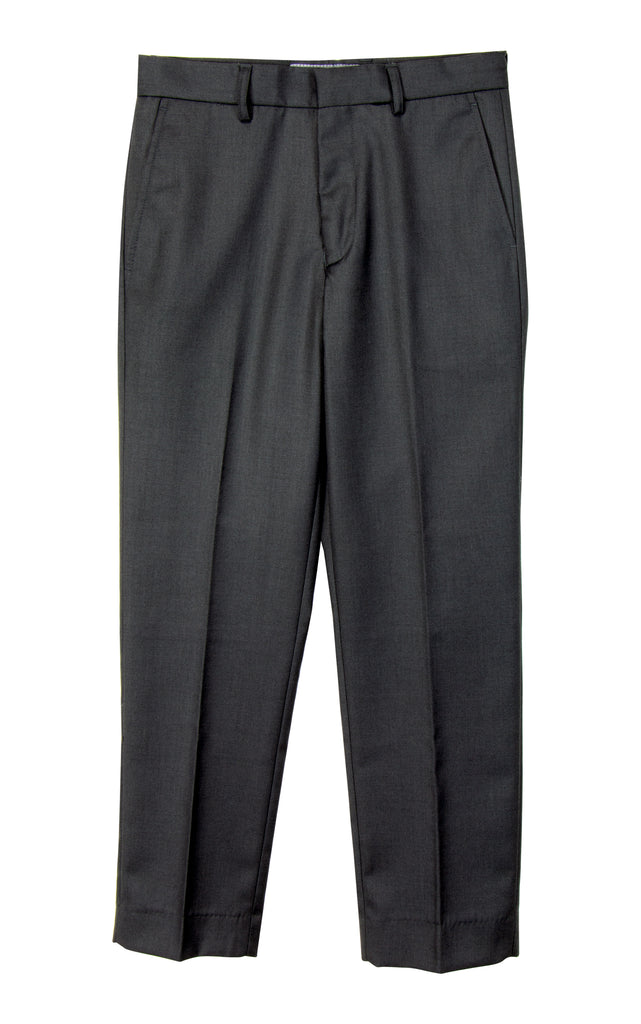 Boys' Graphite Flat Front Dress Pants