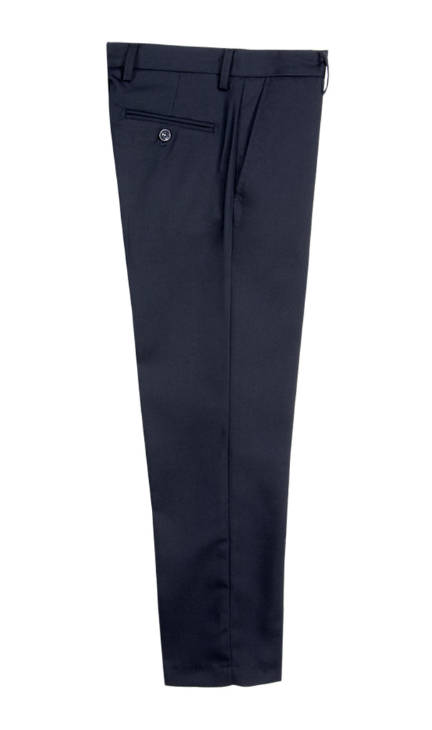 Boys' Navy-C Flat Front Dress Pants