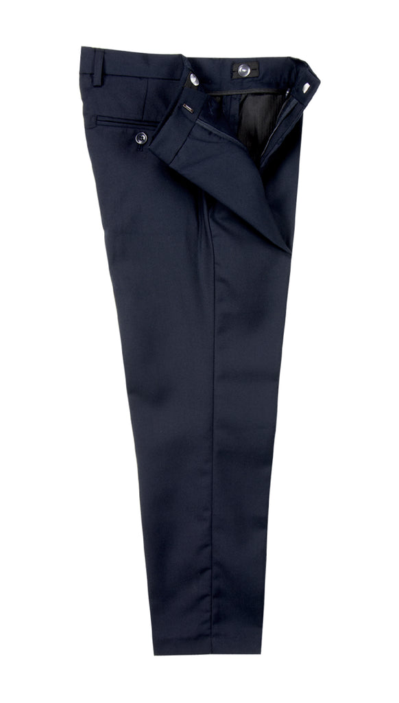 Boys' Navy-C Flat Front Dress Pants