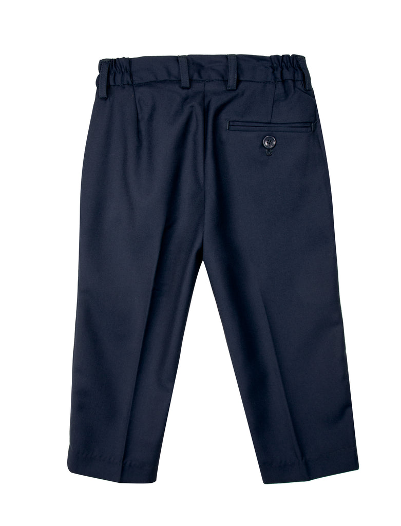 Boys' Navy-C Flat Front Dress Pants