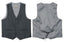 Boys' Charcoal-C 2-Piece Vest Set
