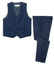 Boys' Blue 2-Piece Vest Set