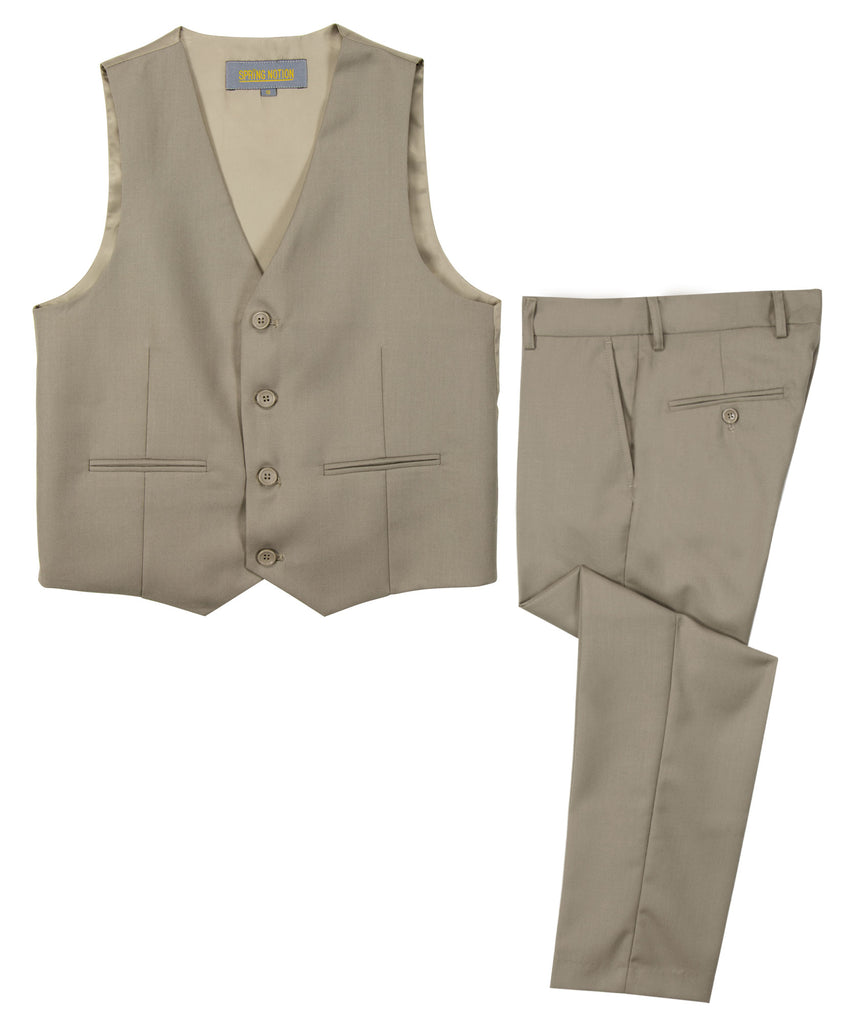 Boys' Tan-C 2-Piece Vest Set