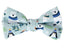 Boys' Printed Christmas Themed Bow Tie, Polar Bear