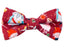 Boys' Printed Christmas Themed Bow Tie, Nutcracker & Ballerina