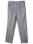 Boys' Grey Flat Front Dress Pants