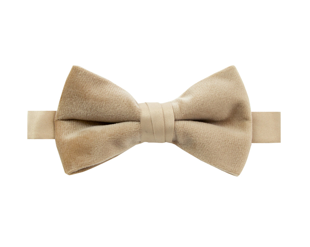 Boys' Velvet Pre-tied Bow Tie