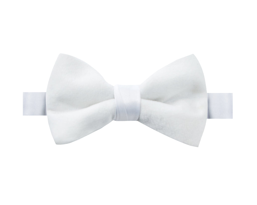 Boys' Velvet Pre-tied Bow Tie