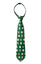Boys' Printed Christmas Theme Pre-Tied Zipper Tie, Gingerbread Man